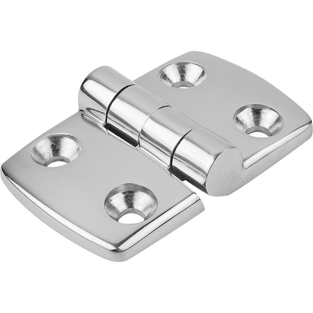 Kipp Hinge 52X48, Stainless Steel Polished, A1=15, A2=15, A3=26, A4=26 K1084.062615151
